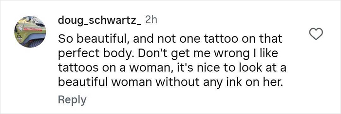 Screenshot of a social media comment praising a woman’s natural beauty, relevant to best makeup tutorial ever. Screenshot of a social media comment praising a woman’s natural beauty, relevant to best makeup tutorial ever.