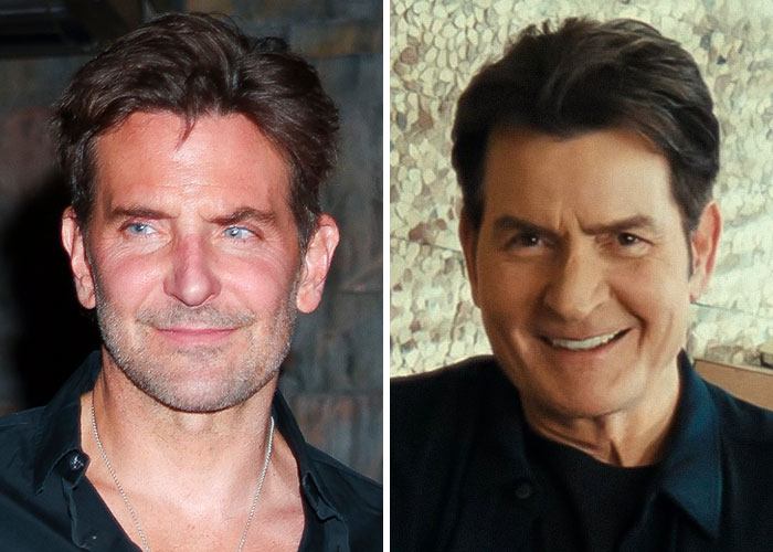 Side-by-side images of two men with distinct facial features discussed by plastic surgeons for their seemingly new look. Side-by-side images of two men with distinct facial features discussed by plastic surgeons for their seemingly new look.
