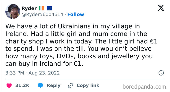 Tweet showing a heartwarming story of kindness between strangers, illustrating faith in humanity restored.