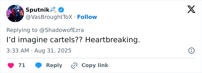 Screenshot of a social media post discussing a heartbreaking response to piles of human remains found in Las Vegas desert. Screenshot of a social media post discussing a heartbreaking response to piles of human remains found in Las Vegas desert.