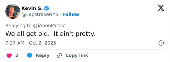 Screenshot of a social media comment expressing concern about Madonna's disheveled Paris appearance in a viral video. Screenshot of a social media comment expressing concern about Madonna's disheveled Paris appearance in a viral video.