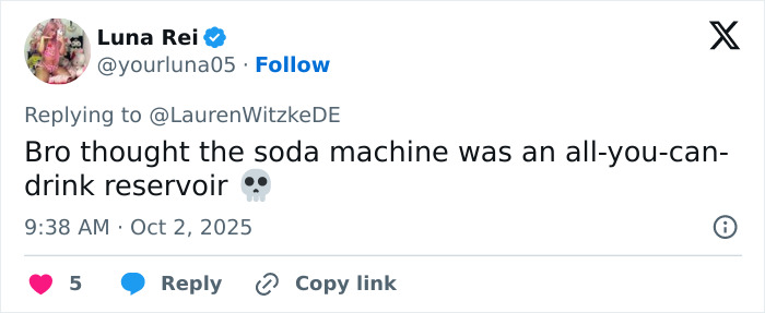 "What Is Wrong With People?": Footage Of Woman's Soda Refill Rampage Sparks All Sorts Of Reactions "What Is Wrong With People?": Footage Of Woman's Soda Refill Rampage Sparks All Sorts Of Reactions