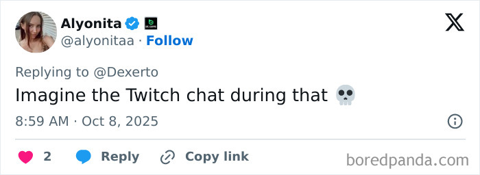 Screenshot of a tweet discussing a woman giving birth on Twitch livestream sparking a heated debate online. Screenshot of a tweet discussing a woman giving birth on Twitch livestream sparking a heated debate online.