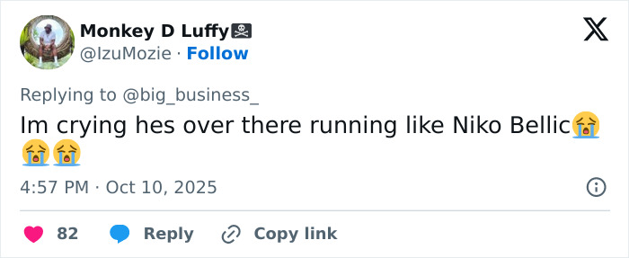 Screenshot of a social media reply about disturbing Mark Sanchez footage showing bizarre behavior before alleged attack.