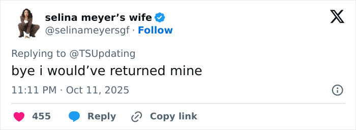 Social media post showing fan reaction to Travis Kelce autographing Taylor Swift albums causing Tradwife controversy. Social media post showing fan reaction to Travis Kelce autographing Taylor Swift albums causing Tradwife controversy.