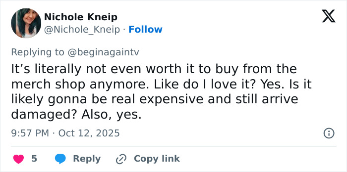 Tweet criticising Taylor Swift Life Of A Showgirl hairbrush for high price and poor quality from fanâs viral post. Tweet criticising Taylor Swift Life Of A Showgirl hairbrush for high price and poor quality from fanâs viral post.