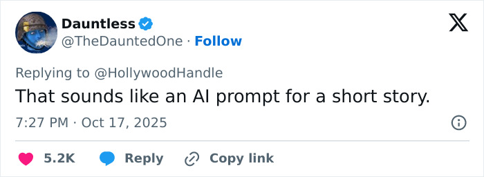 Screenshot of a social media reply discussing AI prompts amid backlash over heterosexual breeding propaganda in new Disney film. Screenshot of a social media reply discussing AI prompts amid backlash over heterosexual breeding propaganda in new Disney film.