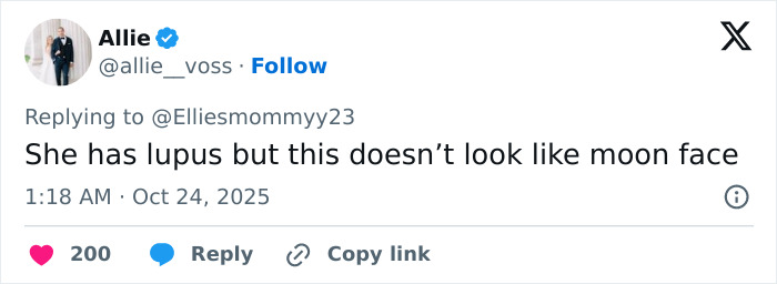 Screenshot of a tweet discussing Selena Gomez's face in new music video, mentioning lupus and fan shock. Screenshot of a tweet discussing Selena Gomez's face in new music video, mentioning lupus and fan shock.