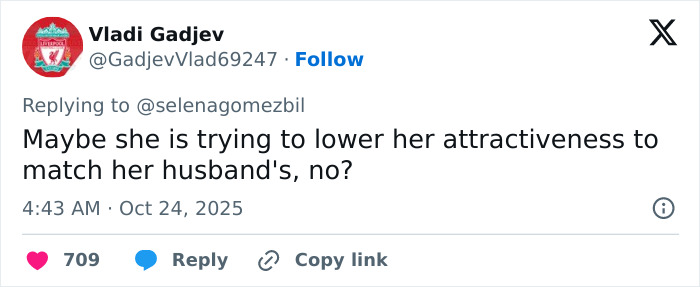 Tweet criticizing Selena Gomez's face in new music video, sparking fan shock and discussions about her appearance changes. Tweet criticizing Selena Gomez's face in new music video, sparking fan shock and discussions about her appearance changes.