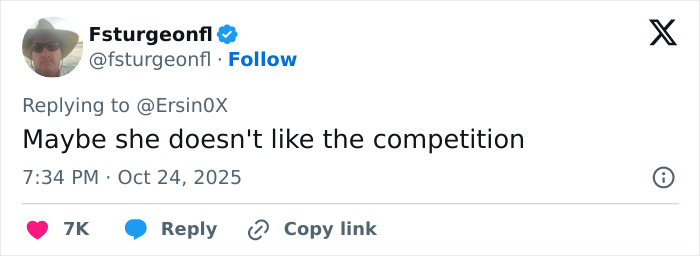 Screenshot of a tweet with a man’s profile picture commenting on an unhinged woman attacking neighbor’s Halloween witches.