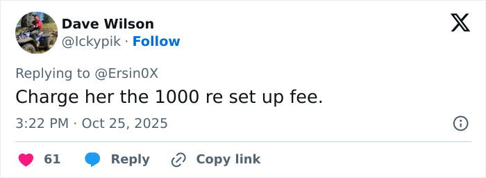 Screenshot of a tweet by Dave Wilson commenting on an unhinged woman attacking neighbor's Halloween witches twice.