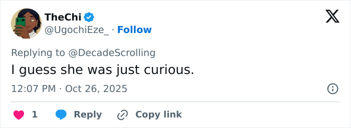 Screenshot of a tweet responding to a viral interaction involving David Harbour and a woman half his age. Screenshot of a tweet responding to a viral interaction involving David Harbour and a woman half his age.