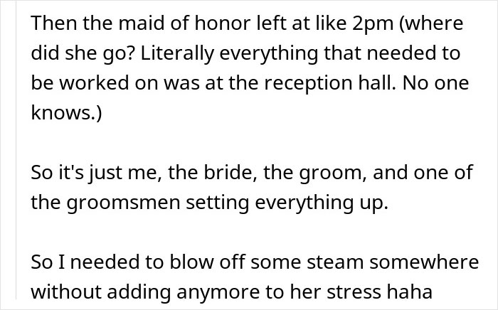 Bridesmaid doing her nails before a wedding while the bride gets self-conscious and upset in a tense moment. Bridesmaid doing her nails before a wedding while the bride gets self-conscious and upset in a tense moment.