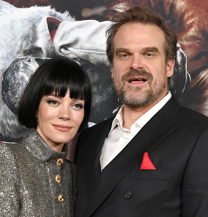 David Harbour and Lily Allen at a red carpet event, fans clash online over cheating and firing controversy. David Harbour and Lily Allen at a red carpet event, fans clash online over cheating and firing controversy.