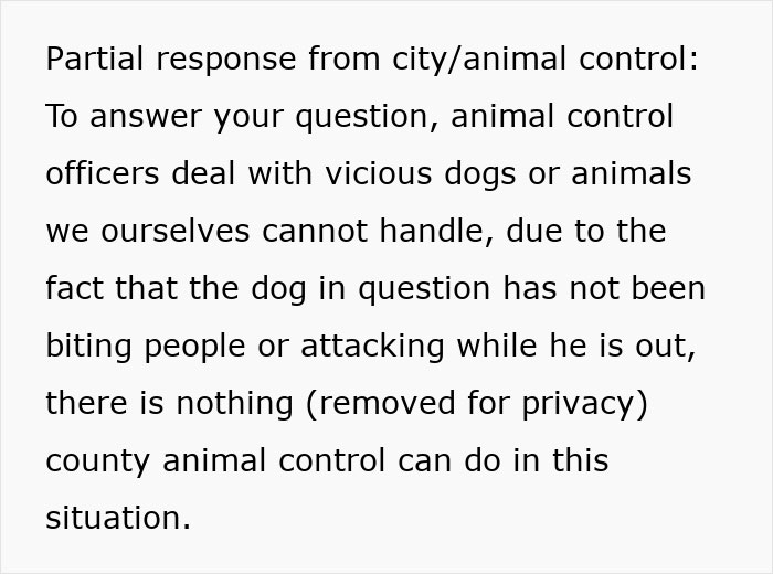 “I Can’t Enjoy My Own Property”: Person Feels Threatened By Neighbor’s Dog, He Doesn’t Care “I Can’t Enjoy My Own Property”: Person Feels Threatened By Neighbor’s Dog, He Doesn’t Care