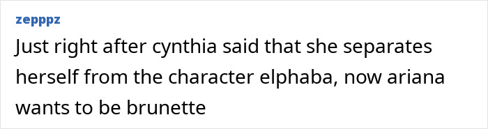 Comment discussing Ariana Grande's dramatic new brunette look and fans' mixed reactions online. Comment discussing Ariana Grande's dramatic new brunette look and fans' mixed reactions online.