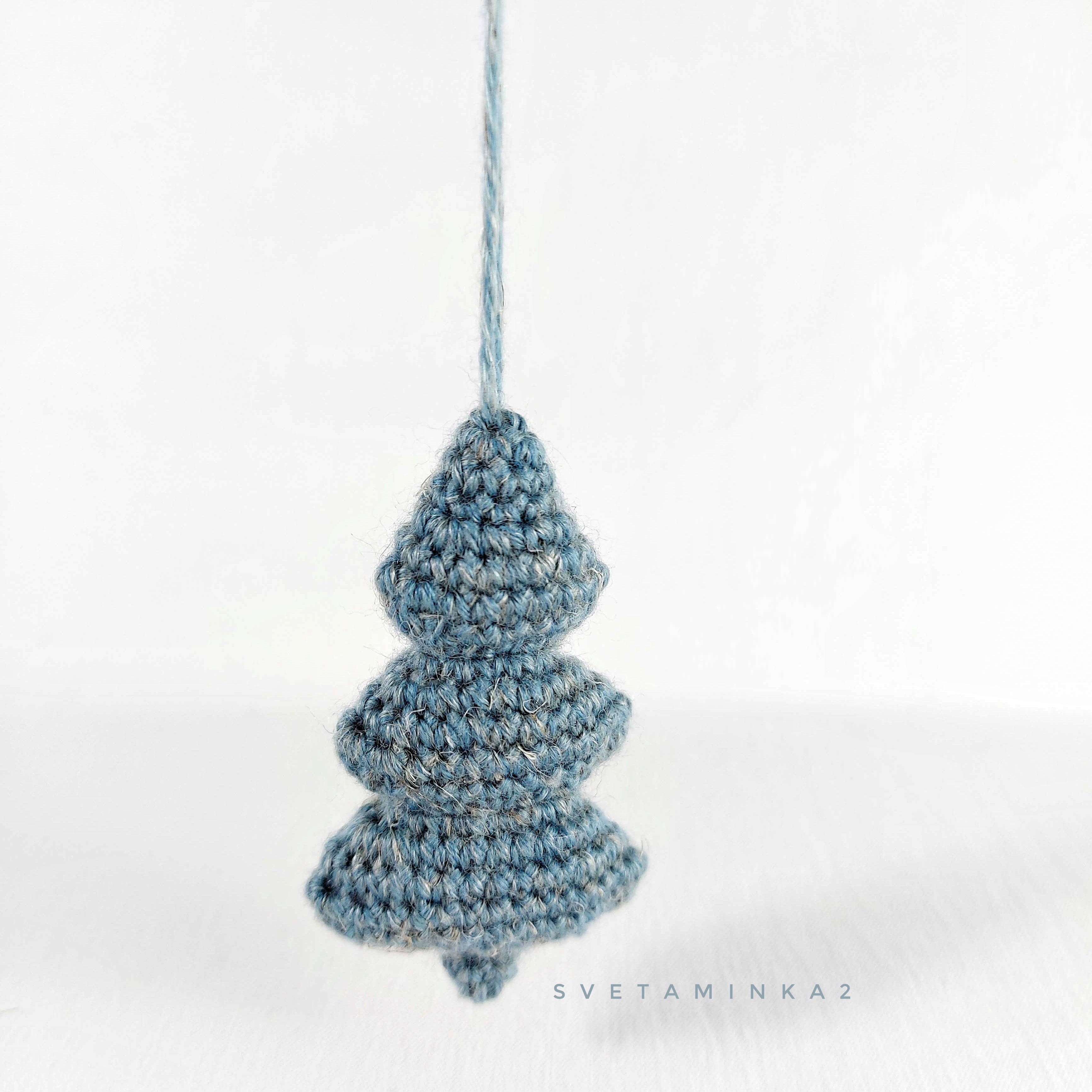 How A Failed Yarn Turned Into My Favorite Amigurumi Project – A Simple Crochet Christmas Tree.