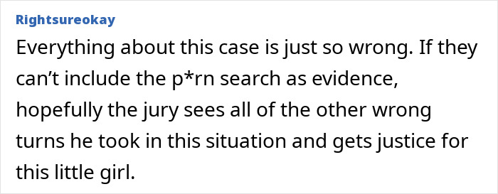 Text comment on a white background about a case involving a dad and his 2-year-old daughter passing away in a hot car. Text comment on a white background about a case involving a dad and his 2-year-old daughter passing away in a hot car.