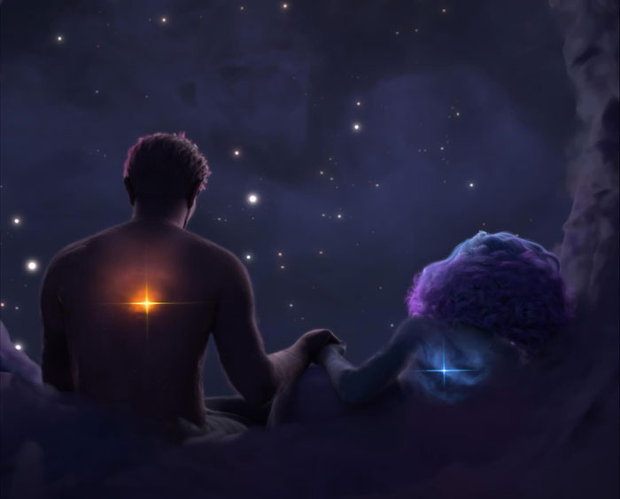 Animated scene of a couple holding hands under a starry sky, related to Disney film backlash and breeding propaganda. Animated scene of a couple holding hands under a starry sky, related to Disney film backlash and breeding propaganda.