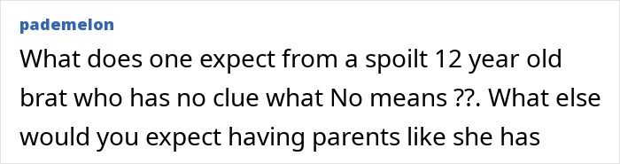 Comment expressing frustration about a spoiled child related to Kanye West’s warning about daughter North’s online life. Comment expressing frustration about a spoiled child related to Kanye West’s warning about daughter North’s online life.