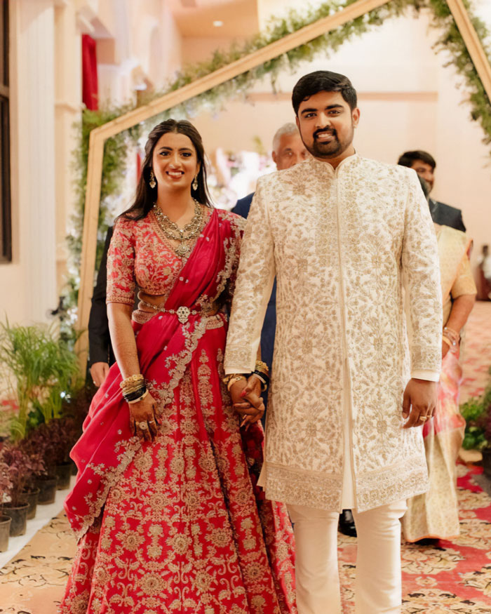Couple in traditional attire at wedding ceremony representing doctor who argued against wife’s autopsy after sudden passing. Couple in traditional attire at wedding ceremony representing doctor who argued against wife’s autopsy after sudden passing.