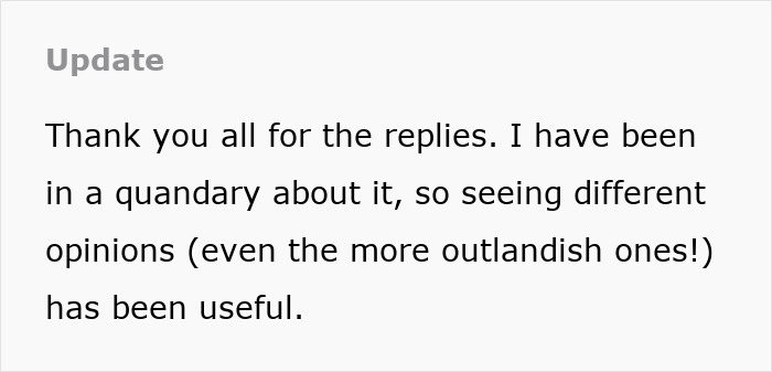 Text update expressing gratitude for replies and reflecting on varied opinions about the boss wife claim affair innocent worker. Text update expressing gratitude for replies and reflecting on varied opinions about the boss wife claim affair innocent worker.