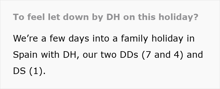 Tired mom feeling let down by useless dad during a challenging family holiday with young children in Spain. Tired mom feeling let down by useless dad during a challenging family holiday with young children in Spain.
