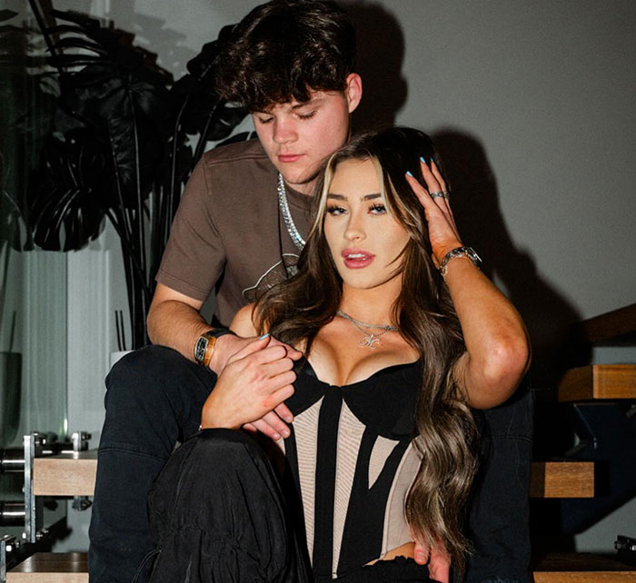 Adult star and YouTube prankster sitting closely, highlighting disturbing new details after their recent split. Adult star and YouTube prankster sitting closely, highlighting disturbing new details after their recent split.