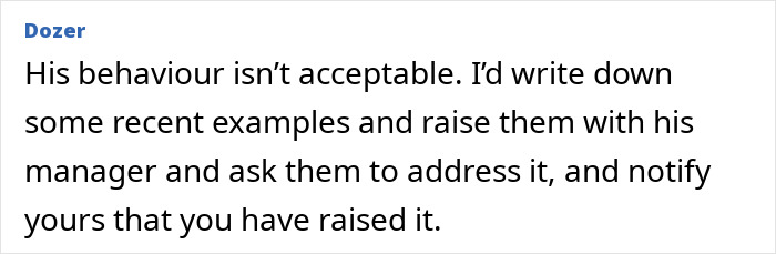 Comment warning about religious man making work life insufferable by pushing beliefs on coworkers, who are fed up. Comment warning about religious man making work life insufferable by pushing beliefs on coworkers, who are fed up.