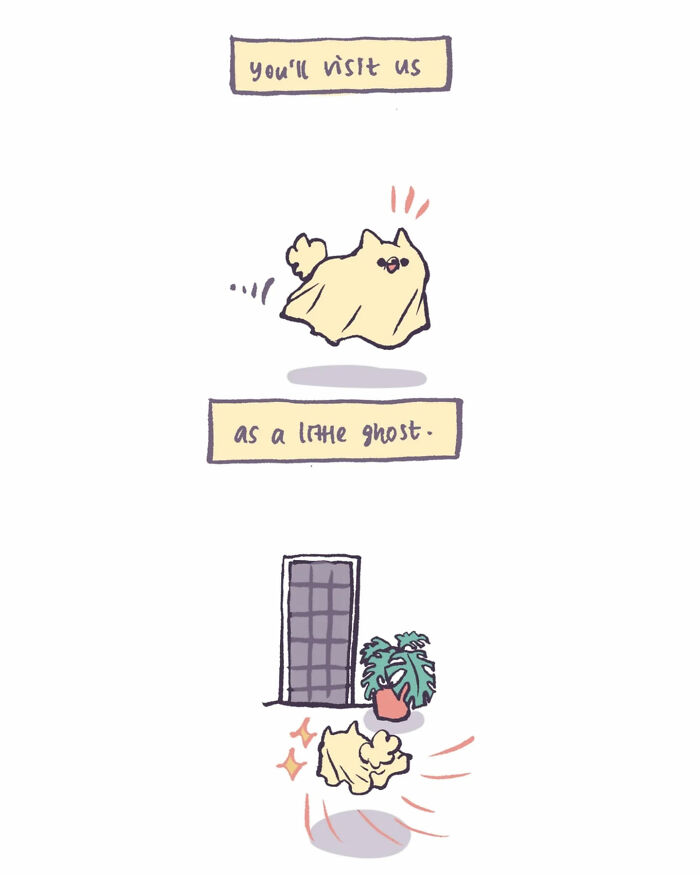 Illustration by Malaysian artist showing a family hugging, expressing hope and emotions with nature background.