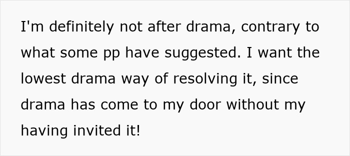Text on a white background discussing avoidance of drama related to a boss wife claim affair involving an innocent worker. Text on a white background discussing avoidance of drama related to a boss wife claim affair involving an innocent worker.
