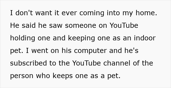 Text excerpt about a man insisting on installing a cat flap, wife suspects it's for his pet fox.