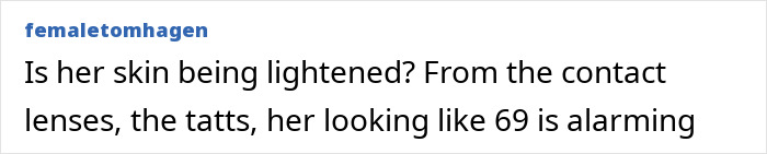 Comment about Kanye West’s warning on daughter North’s online life resurfacing after her alarming new look with lightened skin and tattoos. Comment about Kanye West’s warning on daughter North’s online life resurfacing after her alarming new look with lightened skin and tattoos.