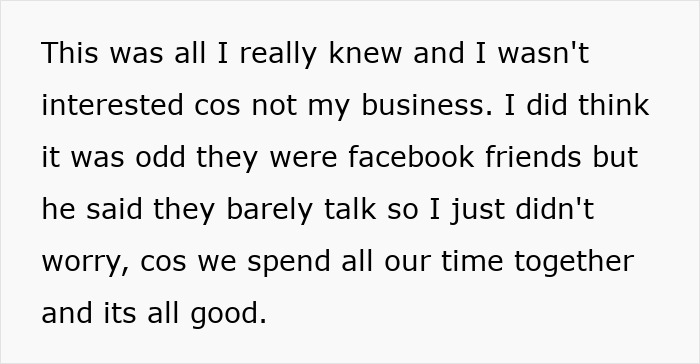 Alt text: Middle-aged woman feeling insecure suspecting boyfriend enjoys attention from his newly-single ex on social media.