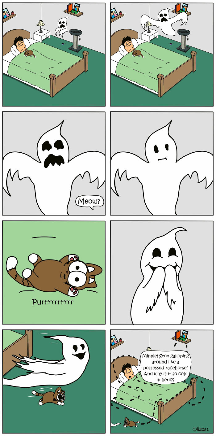 ‘I Iz Cat’: How A Rescue Cat Inspires Hilarious And Heartwarming Comics About Everyday Life