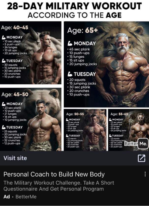 AI Fitness Ads