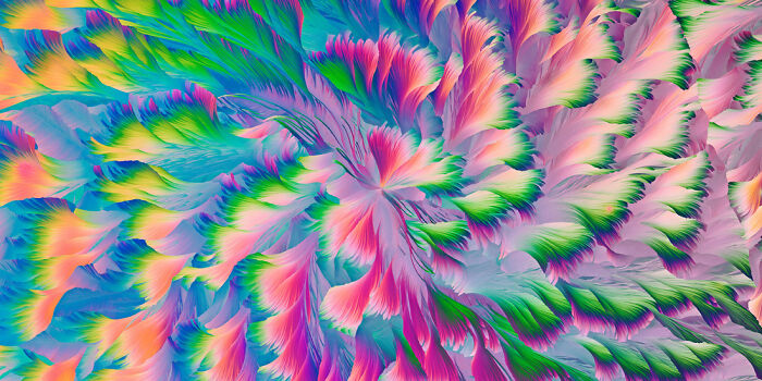 Vibrant abstract panoramic artwork with swirling patterns and bright colors showcasing panoramic masterpieces and artistic creativity.