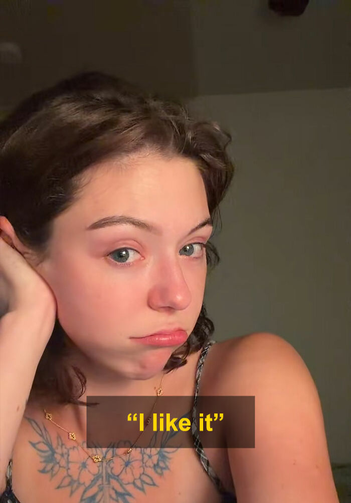 Young woman goes viral after removing nose ring due to comments about her looking like a Democrat, posing thoughtfully. Young woman goes viral after removing nose ring due to comments about her looking like a Democrat, posing thoughtfully.