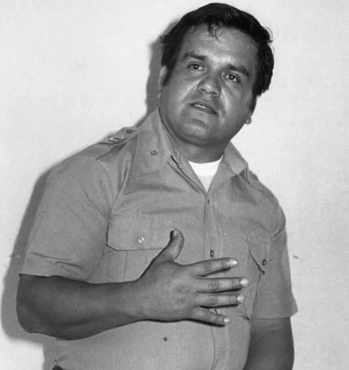 Black and white portrait of a man in a uniform, related to the monster who strangled over 100 young girls case. Black and white portrait of a man in a uniform, related to the monster who strangled over 100 young girls case.
