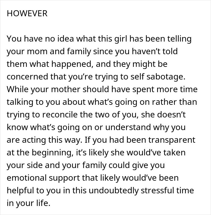 Guy runs out the window after his mom’s attempt to reconcile him and his ex fiancé causes tension and confusion. Guy runs out the window after his mom’s attempt to reconcile him and his ex fiancé causes tension and confusion.