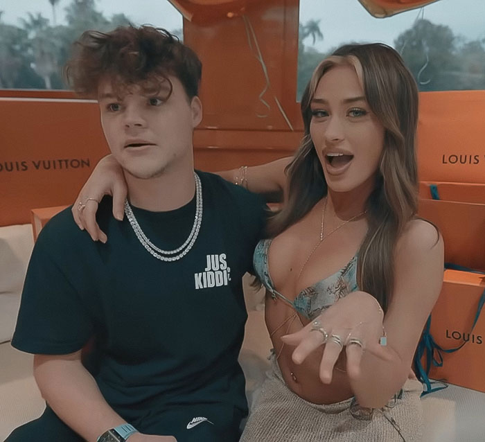 Adult star and YouTube prankster together in casual setting as disturbing new details emerge after their split. Adult star and YouTube prankster together in casual setting as disturbing new details emerge after their split.