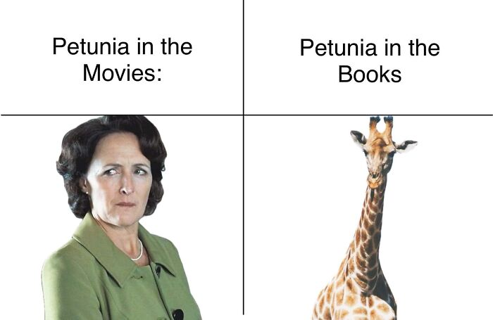 Petunia Went From “Elegant Giraffe” To “Karen At The Pta Meeting”