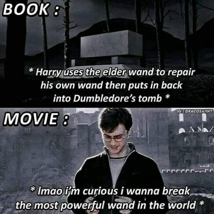 Who Thinks The Books Are Way Better