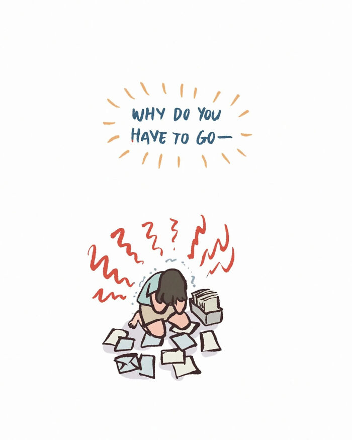 Malaysian artist's relatable comic showing frustration with important life lessons not taught in school.