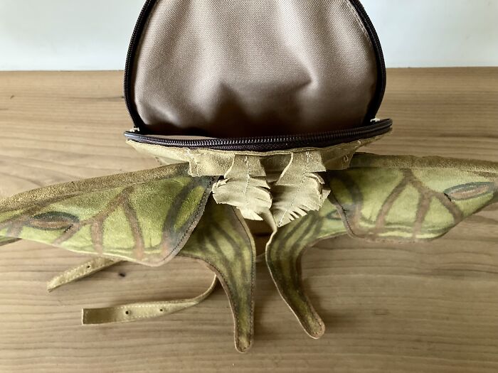 I Made A Luna Moth Backpack