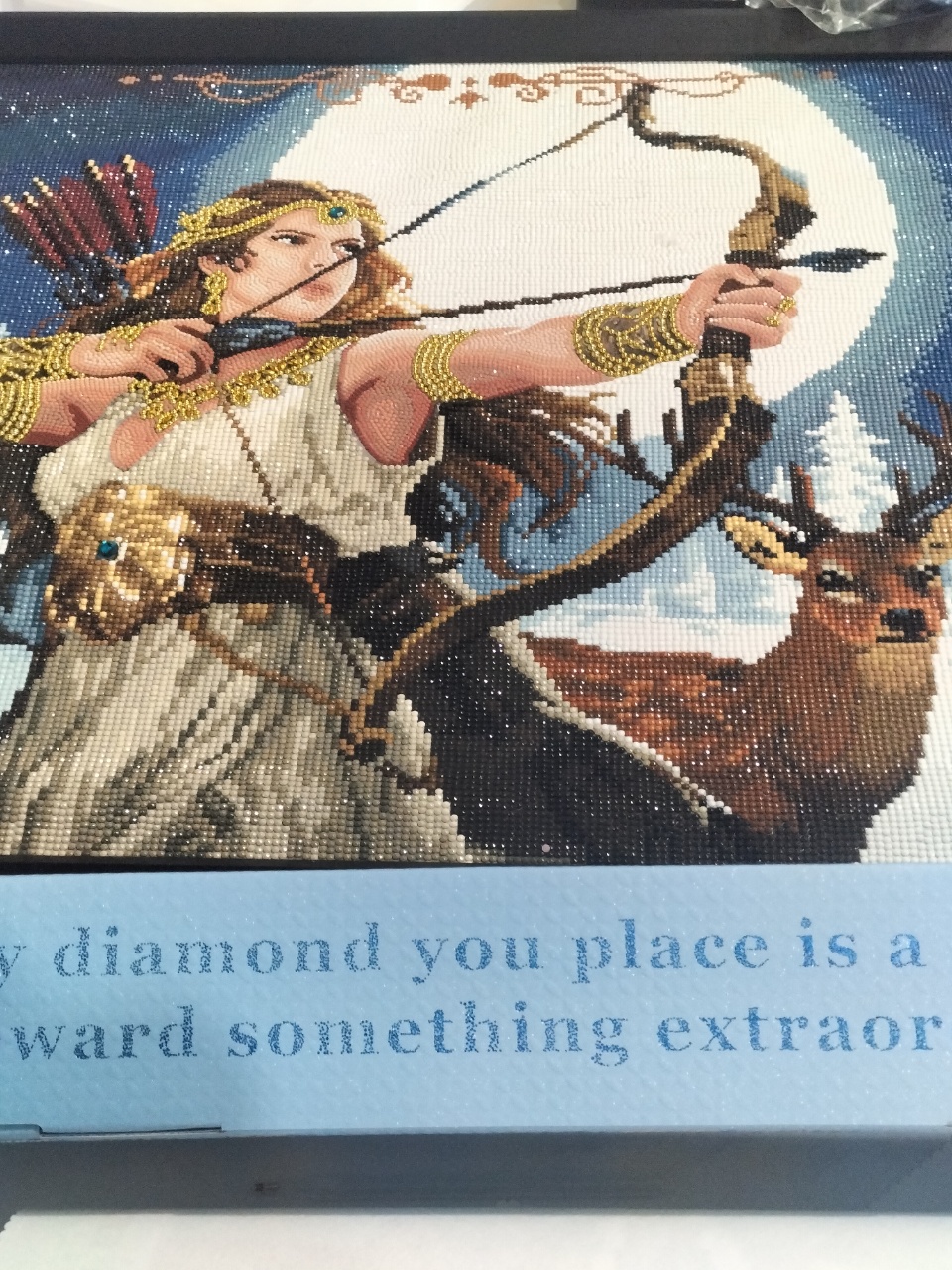 I Just Finished This Stunning Diamond Painting—can You Guess Who It Is?