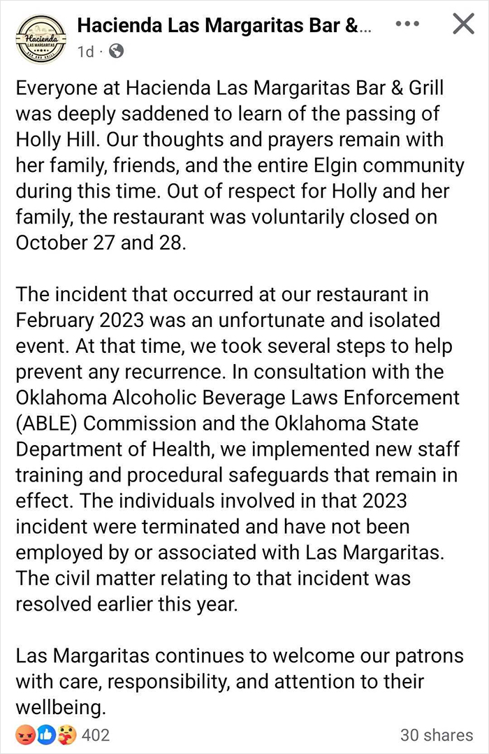 Mom, 30, Passes Away 3 Years After Restaurant's Brutal Mistake When Making Her A Drink Mom, 30, Passes Away 3 Years After Restaurant's Brutal Mistake When Making Her A Drink