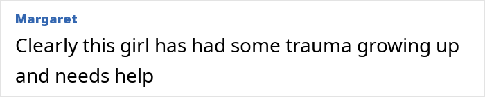 Văn bản bình luận trên nền trắng cho thấy một người dùng có tên Margaret đang thảo luận về chấn thương liên quan đến một người phụ nữ tin rằng cô ấy là Madeleine McCann. Văn bản bình luận trên nền trắng cho thấy một người dùng có tên Margaret đang thảo luận về chấn thương liên quan đến một người phụ nữ tin rằng cô ấy là Madeleine McCann.