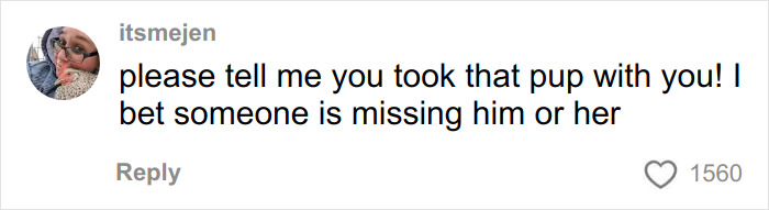 Comment on social media, expressing concern about a trapped dog rescued by urban explorers in a ghost mall. Comment on social media, expressing concern about a trapped dog rescued by urban explorers in a ghost mall.