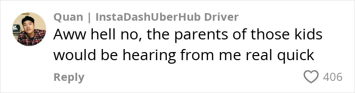 Comment on social media by Quan about parents responding to bullying over daughter's clothes, highlighting support from brands. Comment on social media by Quan about parents responding to bullying over daughter's clothes, highlighting support from brands.